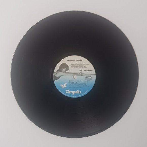 Vintage Pat Benatar Crimes of Passion vinyl record, 1980 original first pressing - Picture 8 of 10